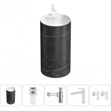 CHALICE PERFECTION — ДИЗАЙН, ВДОХНОВЛЕННЫЙ ПРИРОДОЙ Коллекция напольных раковин представлена моделями диаметром 45 см. Оптимальная форма и глубина круглой чаши обеспечат комфорт водных процедур. Природное отражение в мягких обтекаемых формах и оттенках коллекции дополняется монолитностью и отсутствием технологических швов, что облегчает процесс ухода за изделием. Свободный пристенный монтаж предполагает водоотведение в стену или в пол и позволяет рационально организовать пространство в тандеме со стильным смесителем. Монолитный корпус скроет инженерные коммуникации. ВАННАЯ КОМНАТА В СТИЛЕ WELLSEE Акриловые раковины в сочетании с функциональными смесителями и сифонами, донными клапанами, стильными аксессуарами и современной коллекцией зеркал 7 Rays' Spectrum разных форм и размеров, с яркой фронтальной и фоновой LED-подсветкой или же без подсветки позволяют создавать разнообразие комплексных решений Wellsee для интерьеров Вашей мечты!