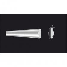 Ударопрочный влагостойкий стеновой молдинг под покраску Стеновой молдинг Decor-Dizayn ударопрочный влагостойкий под покраску 30Х13Х2000 мм 157А