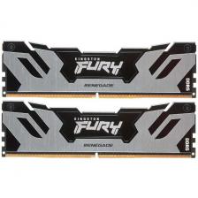 Оперативная память Kingston DDR5 32Gb (2x16Gb) 6400MHz FURY Renegade Silver (KF564C32RSK2-32)