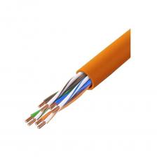 Витая пара RETIC UTP 5E CCA предназначена для использования в внутренних сетях и идеально подходит для организации Ethernet-соединений. Данная модель представлена в оранжевом цвете, который не только привлекательный, но и удобен для визуальной идентификации. Провод состоит из четырех пар, что обеспечивает высокую скорость передачи данных и надежность сигнала. Материал кабеля включает в себя медь с алюминиевой оболочкой, что снижает общую стоимость, сохраняя при этом высокие эксплуатационные характеристики. Модель соответствует категории 5E, обеспечивая стабильное соединение для современных сетевых требований. Благодаря конструкции с LSZH (Low Smoke Zero Halogen), этот кабель гарантирует низкое выделение дыма и токсичных газов в случае горения, что делает его безопасным для использования в закрытых помещениях. Витая пара RETIC представляет собой оптимальное решение для офисов, учебных заведений и домашних сетей, обеспечивая высокую скорость передачи данных и надежность подключения.