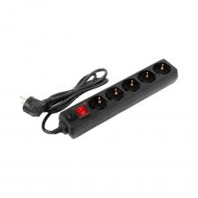 Сетевой фильтр General Lighting Systems представляет собой надежное решение для подключения бытовых приборов и электроники. Он позволяет одновременно подключать несколько устройств. Длинный кабель обеспечивает удобство размещения в помещении. Устройство поддерживает напряжение сети 220 В, что делает его подходящим для большинства бытовых приборов. Наличие заземления и предохранителя обеспечивает дополнительную безопасность при эксплуатации. Степень защиты IP20. Выключатель на корпусе позволяет легко управлять подачей электроэнергии, а световая индикация сигнализирует о рабочем состоянии устройства.