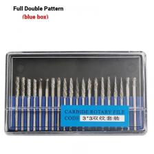 20 шт., набор борфрез из карбида вольфрама, 3*3 мм, хвостовик для шлифовальной фрезы из вольфрамовой стали, сверла, гравировальные биты