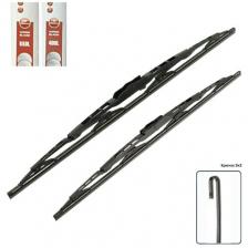 Дворники / Щетки стеклоочистителя каркасные Honda cr v / Хонда срв / v / cr RM 2012 / 2013 / 2014 / 2015 / 2016 Крючок 9x3 650-400