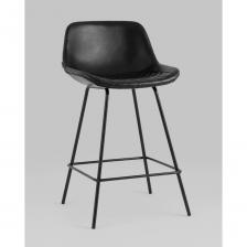 Современная модель полубарного стула в обивке из экокожи дополнит любой интерьер дома. Обивка из экокожи практичный вариант для мебели. Материал устойчив к влаге, к перепадам температуры, поверхность можно легко и быстро очистить от загрязнений. Приятная фактура и гипоаллерегенность обивки позволяют разместить полубарный стул в кафе и ресторанах или в других общественных заведениях. Комфортная посадка обеспечивается за счет широкого сиденья и плавной спинки. Декоративная стяжка в виде ромбов подчеркивает стильный дизайн стула и добавляет мягкость сиденью. Прочный металлический каркас выдерживает нагрузку до 120 кг. Ножки оснащены полукруглыми подпятниками для защиты напольного покрытия и подножкой для удобного положения ног.