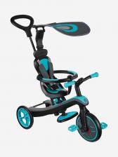 Трехколесный велосипед-беговел Globber TRIKE EXPLORER (4в1), Голубой
