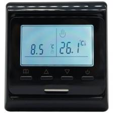 Терморегулятор программируемый E51.716 (черный)