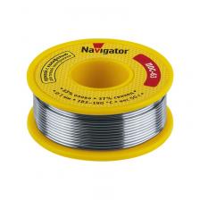 Припой Navigator 93 776 NEM-Pos05-63K-1-K50 (ПОС-63, катушка, 1 мм, 50 гр), цена за 1 шт.
