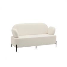 Диван Кэнди ткань букле белый Stool Group арт.УТ000040019