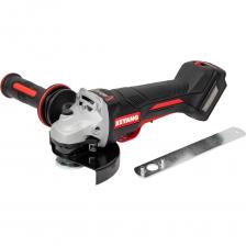 Аккумуляторная УШМ (болгарка) KEYANG DG20BLH-125PV — это профессиональный инструмент, созданный для выполнения сложных задач резки и шлифовки в любых условиях. Ключевые преимущества и особенности: Профессиональная бесщеточная технология: Современный двигатель обеспечивает повышенную мощность и крутящий момент для эффективной работы с металлом, камнем и другими материалами. Он долговечнее, не требует обслуживания и эффективно расходует заряд аккумулятора. Высокая производительность: Максимальная частота вращения 9000 об/мин позволяет быстро справляться с резкой и зачисткой. Продвинутая система комфорта и контроля: Плавный пуск: Обеспечивает мягкий, безрывковый старт, повышая безопасность и точность позиционирования инструмента. Электронная регулировка оборотов: Позволяет оптимально подобрать скорость под конкретный материал и тип операции. Бесключевая замена оснастки: Значительно ускоряет рабочий процесс, позволяя менять диски без использования инструмента. Эргономика и безопасность: Наличие виброручки снижает утомляемость при длительной работе, а защитный кожух обеспечивает безопасность оператора. Инструмент имеет сбалансированную конструкцию для работы без устали. Совместимость с экосистемой KEYANG: Работает с универсальными аккумуляторами типа 18 В (рекомендуется использование батарей емкостью 5.0 А·ч  для раскрытия полного потенциала). Идеальное решение для: строителей, металлообработчиков, монтажных и ремонтных бригад — всех, кому критически важны мобильность, отсутствие привязки к розетке и высокие производственные показатели.