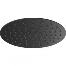Верхний душ Plumberia Selection SHOWER круглый 250мм, черный матовый SAT3174NO