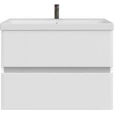 Стильная и функциональная тумба для ванной комнаты Эта модель станет идеальным дополнением к любому интерьеру и обеспечит комфорт и порядок в ванной комнате. Прочный материал. Тумба изготовлена из высококачественных материалов, которые обеспечивают долгий срок службы и устойчивость к воздействию влаги. Универсальность. Тумба Ruvann прекрасно подойдет для хранения различных предметов в ванной комнате - от косметики до полотенец. Эргономичный дизайн. Тумба имеет удобные для хранения ящики с плавным закрыванием благодаря доводчикам. Современный стиль. Дизайн тумбы выполнен в современном стиле, что позволяет ей гармонично сочетаться с любой ванной комнатой. Простая установка. Тумба легко крепится к стене благодаря специальным креплениям, входящим в комплект поставки. Раковина входит в комплект. Тумба для ванной комнаты Ruvann - это не только стильный и функциональный элемент интерьера, но и надежное решение для хранения вещей в ванной.