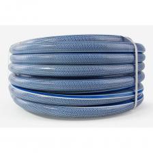 Армированный универсальный шланг Шланг армированный универсальный НОВЭМ ЮНИВЕСТ ПВХ, 1/2 25м, двойной вязаный каркас ЮНИВЕСТ_1/2_синий_25