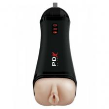 Pipedream мастурбатор PDX ELITE Talk-Back Super Stroker, черный/телесный