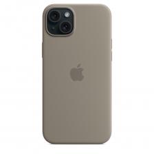 Чехол Apple iPhone 15 Plus Silicone Case MagSafe Clay силиконовый глиняного цвета MT133FE/A