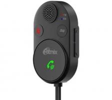 Автомобильный FM-модулятор Ritmix BTR-200 черный BT USB (80002461)