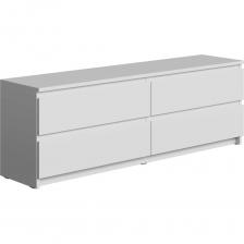 Комод Divan24 Хоста с ящиками белый для одежды в прихожую под телевизор 77400152 предназначен для дома или офиса.Позволяет освободить пространство и аккуратно хранить вещи, благодаря чему отличается практичностью.Эстетичный дизайн изделия украсит любой интерьер.Комод имеет высокую прочность, за счет чего прослужит долго.