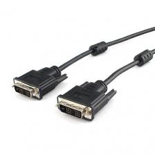 Cablexpert Кабель DVI-D single link Gembird/, 1.8м, 19M/19M, экран, феррит.кольца, пакет ( ) [CC-DVIL-BK-6]
