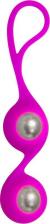 Вагинальные шарики Juicy Toyz Melody Silver фиолетовые