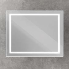 Зеркало BelBagno Kraft 100x80 с подсветкой, сатин