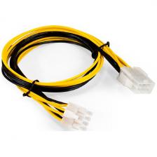 Удлинитель кабеля питания материнской платы +12V ExeGate EX-EXT-8M8F-0.5, 8pin EPS12V M/8pin EPS12V F, 05м (EX294790RUS)