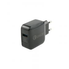 Зарядное устройство Tech USB QC 3.0 модель NQC-4 (черный)