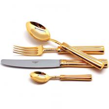 Cutipol Набор столовых приборов FONTAINEBLEAU GOLD 24 пр. (P1A.006.G)