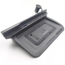 Автомобильное беспроводное зарядное устройство для Nissan X-Trail T33 2023 2022, аксессуары 15 Вт, адаптер для быстрой зарядки, внутренние детали