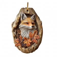 Рождественские украшения Уникальный дизайн Праздничные украшения Набор рождественских украшений из акриловой лисы 2d Лесной подвесной на Рождество для влюбленных