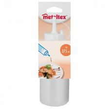 бутылка METALTEX 375мл для соусов, жидкого теста, украшения выпечки пластик