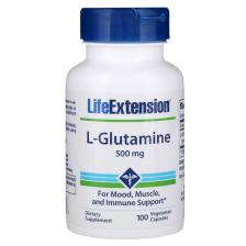 Life Extension L-глютамин 100 капсул