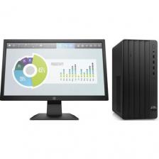 Комплект HP 290 G9 Tower Intel Core i3 12100, DDR4 8ГБ, 512ГБ(SSD), Intel UHD Graphics 730, FreeDOS, черный [9m936at]