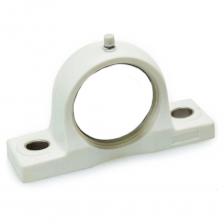 Корпус высокотемпературного подшипника ISKRA P208PW белый пластик