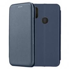 Чехол-книжка Fashion Case для Xiaomi Redmi Note 7 / Pro темно-синий