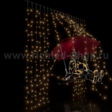 Rich Led Светодиодный занавес, с герметичным колпачком, соединяемый, 220 В, IP65 RL-C2*2F-CW/WW 1 шт.