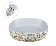 Раковина Bronze de Luxe MURANO 4035, цветная