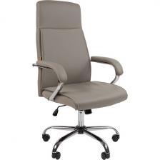 Компьютерное кресло CHAIRMAN CH425 (Металл,Экокожа/Серый)