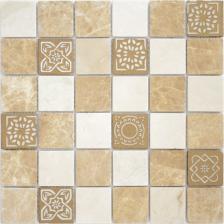 Декоры Leedo Mosaico Мозаика Art Stone Art Pietra Mix 1 Mat 48x48x8 30x30