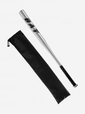 Бита бейсбольная алюминиевая Estafit серебро 30" с чехлом, Серебряный