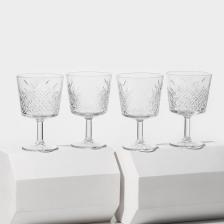 Бокалы для вина Pasabahce Timeless, 260 мл, набор 4 шт., стекло, прозрачные