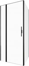 Душевой уголок Allen Brau Priority 90x80 3.31027.BBA + 3.31042.BBA черный браш