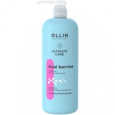 OLLIN ULTIMATE CARE Шампунь для окрашенных волос с экстрактом ягод асаи, 1000 мл