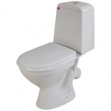 Унитаз-компакт Gesso Премиум 2 микрорлифт с косым выпуском белый