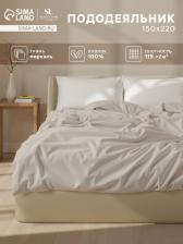 Пододеяльник 1.5-спальный SL Home, 150x220 см, молочный, перкаль