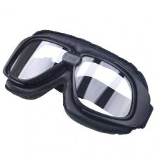 Мотоциклетные очки для гонок по бездорожью, ретро очки для мотокросса, кожаные ветрозащитные очки для кафе Racer, лыжные очки для скейтбординга, шлемы для эндуро, очки