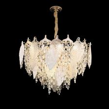 Шикарная подвесная люстра Citilux Darby CL309262 искусно украшена ниспадающим каскадом хрустальных подвесок и великолепно декорирована прекрасными стеклянными листьями. Корпус светильника металлический, благородного золотого оттенка. Этот удивительный образец красоты и элегантности станет настоящим украшением интерьера. В изделии 14 ламп с цоколем Е14 максимальной мощностью для ламп накаливания 40Вт. Подходит для всех видов потолков, в том числе натяжных, тип крепления – планка. Хрустальная подвесная люстра Ситилюкс Darby CL309262 станет идеальным выбором для освещения просторного зала, стильной гостиной или уютной спальни в роскошной квартире, доме и коттедже. Добавит роскоши и блеска в дизайн модных кафе и популярных ресторанов.