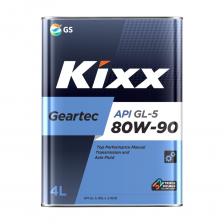 Полусинтетическое трансмиссионное масло KIXX GEARTEC 80W90 L298344TE1