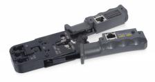 Cabeus (HT-022) Инструмент обжимной 3 в 1 для RJ-45, RJ-11/12 с тестером для витой пары [HT-2010NT]