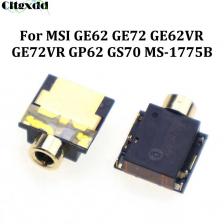 1 шт. аудиоразъем для наушников, разъем для микрофона для MSI GE62 GE72 GE62VR GE72VR GP62 GS70 MS-1775B, материнская плата для ноутбука