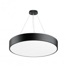 Светильник LED ЭРА Geometria Ring SPO132B40K088 88Вт, 4000К, 800х800х80, черный, подвесной, драйвер внутри Б0058901