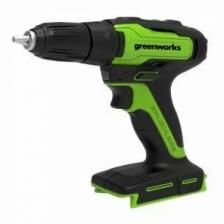 Дрель-шуруповерт GreenWorks 24В 3704007UA (в комплекте с АКБ 24В 2Ач и зарядн.уст-ом)